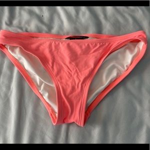 Coral bikini bottom never worn